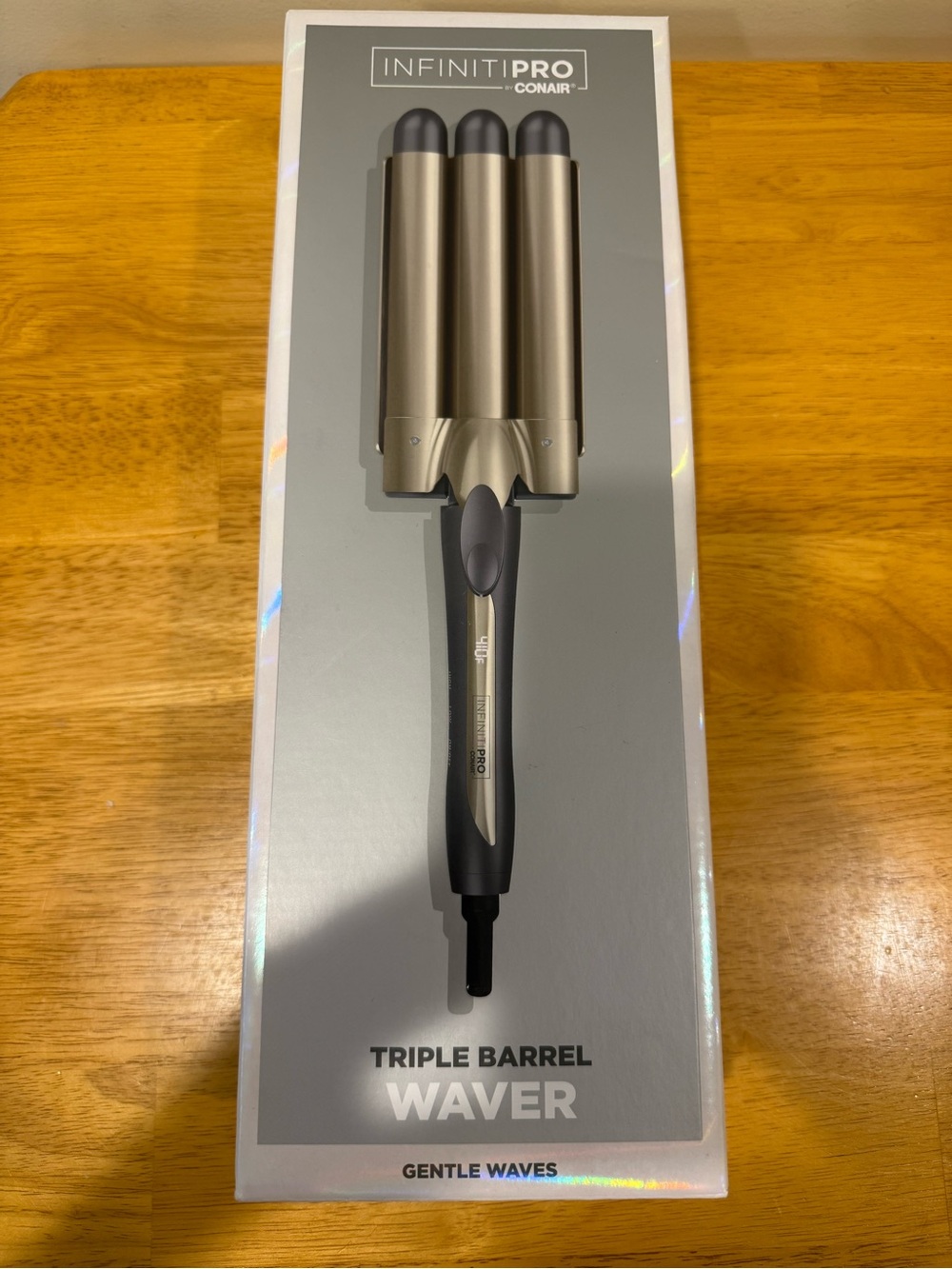 Conair InfinitiPRO Triple Barrel Waver - Gold/Black